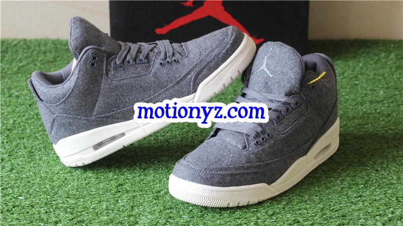 Authentic Air Jordan 3 Retro Wool